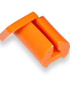 Verschlussclip orange f/Grill Imperator